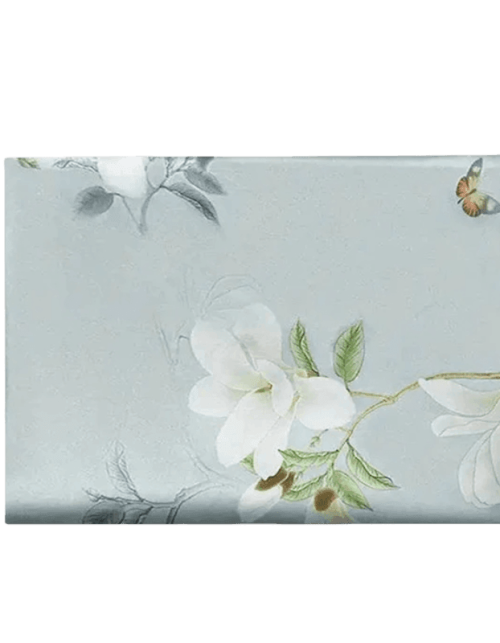 100% Mulberry Silk Luxurious Shawl Scarf with Vibrant Print 170x53cm