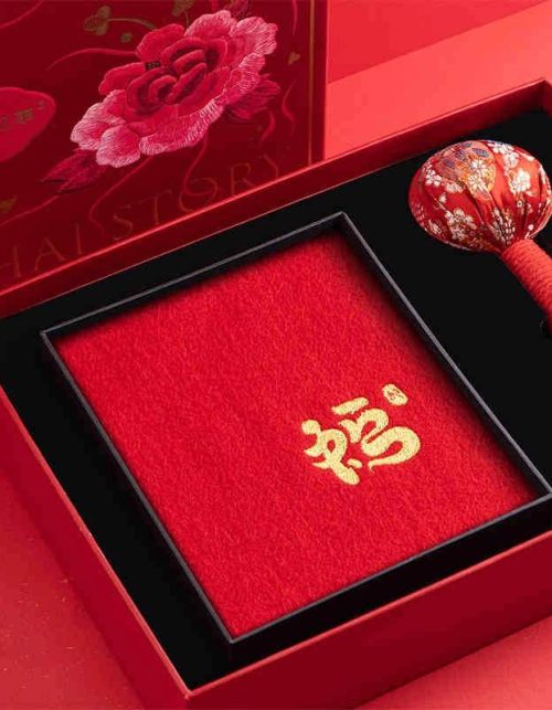 Chinese New Year Winter Wool Scarf Health & Wellness Gift